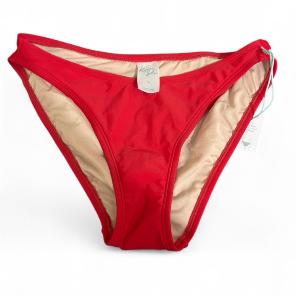 Women's Red Bikini Bottom
